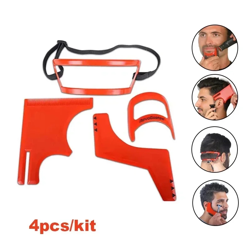 2/4Pcs Men's Beard Combs Hair  - đánh giá và giá Beard Trimmer