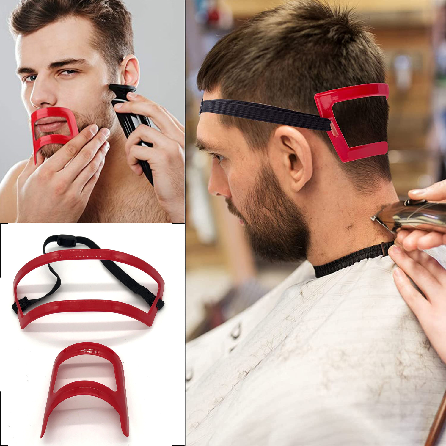 2/4Pcs Men's Beard Combs Hair  - đánh giá và giá Beard Trimmer