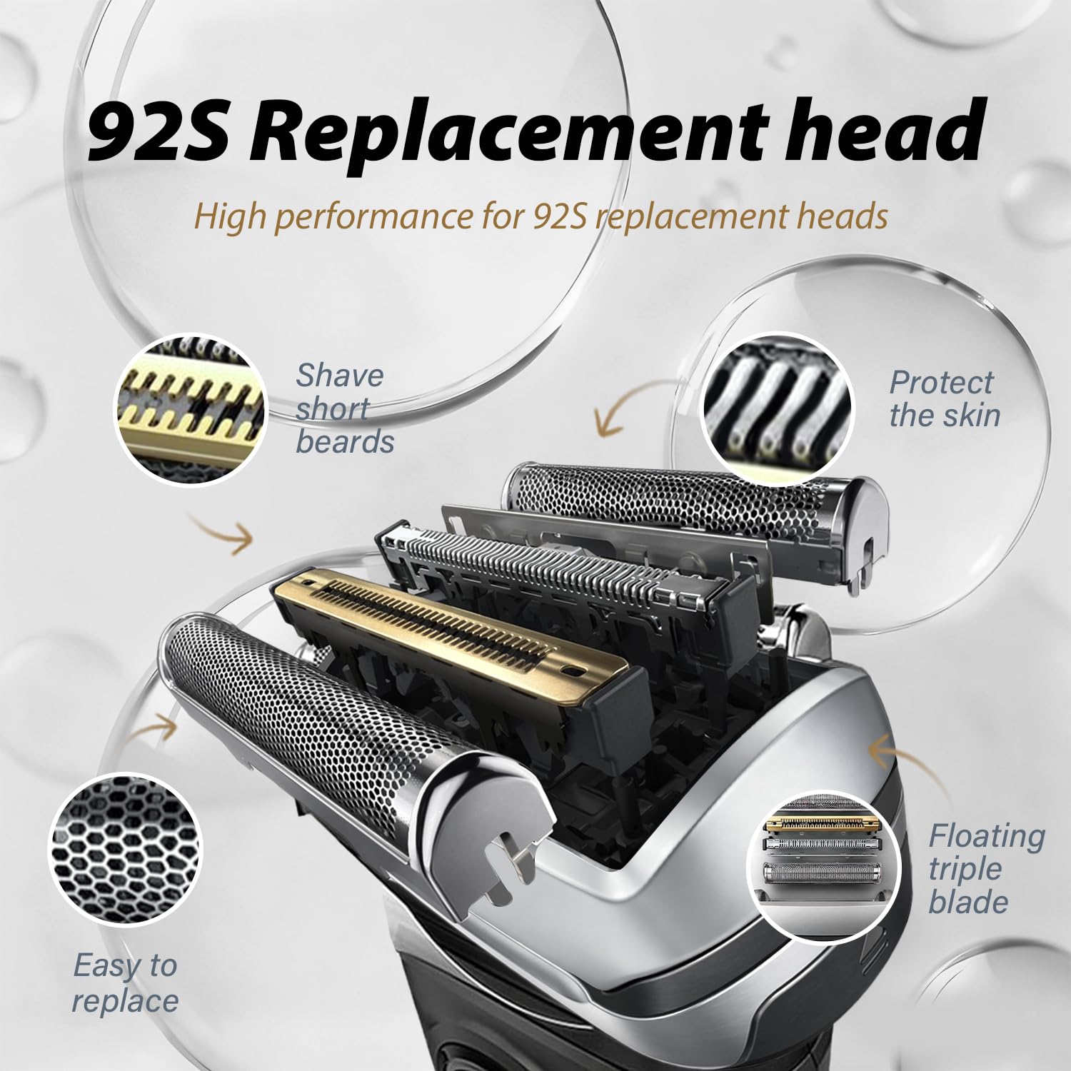 New 92S Replacement Foil Head  - đánh giá và giá Electric Razor
