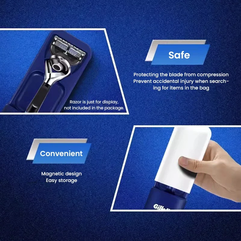 Gillette Magnetic Travel Case  - đánh giá và giá Aftershave