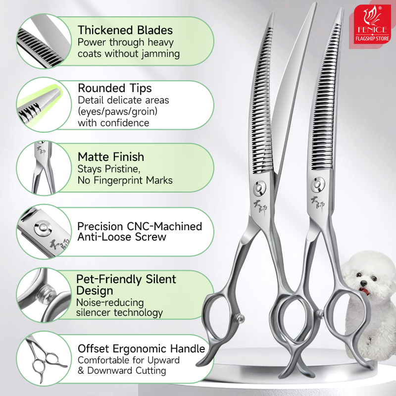 Fenice High-end Master Series  - đánh giá và giá Grooming Scissors