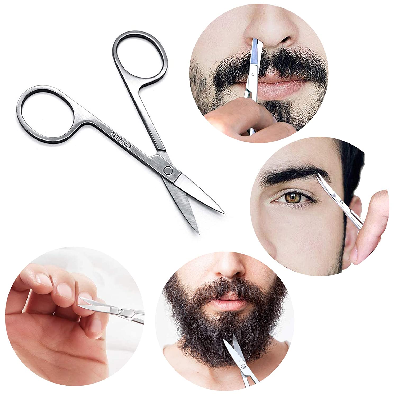 4Pcs Set Beard Shaping Kit Mul - đánh giá và giá Beard Trimmer