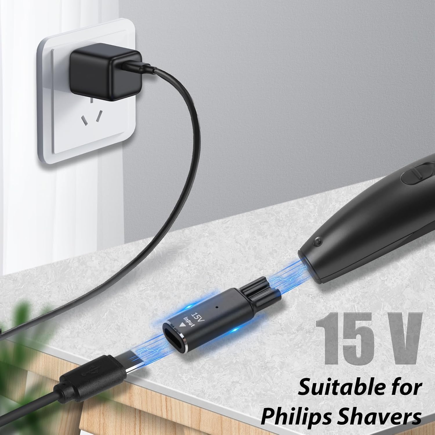 Brangdy 15V HQ8505 Type-C Shav - đánh giá và giá Beard Trimmer