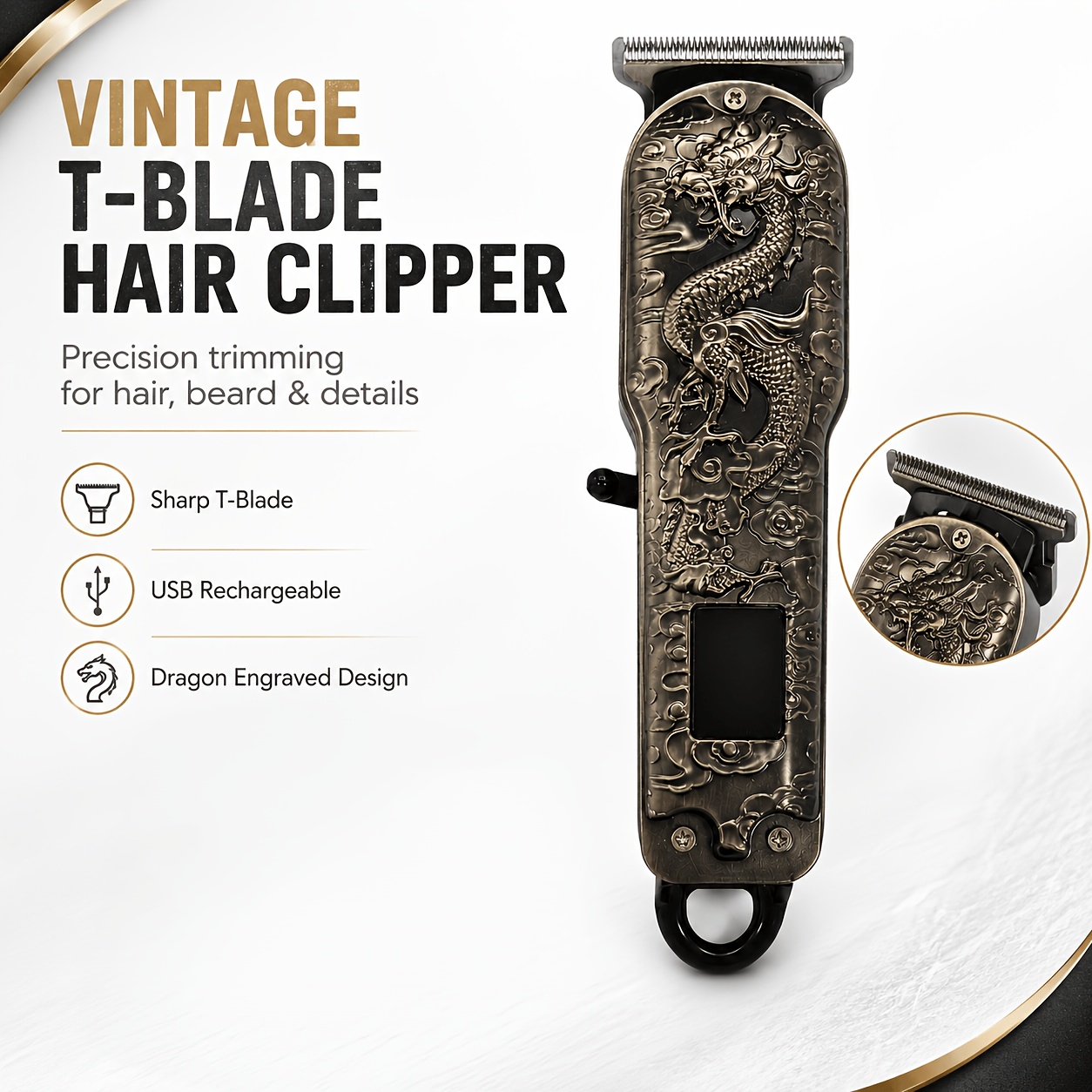 Type-C Fast-Charging Electric  - đánh giá và giá Body Trimmer