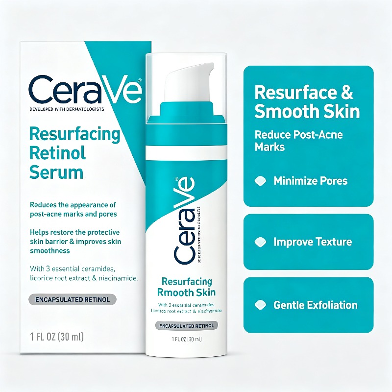 CeraVe Resurfacing Retinol Ser - đánh giá và giá Hair Clipper