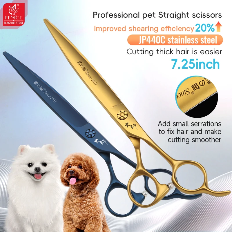 Fenice JP440C 7.25Inch Dog Cut - đánh giá và giá Grooming Scissors