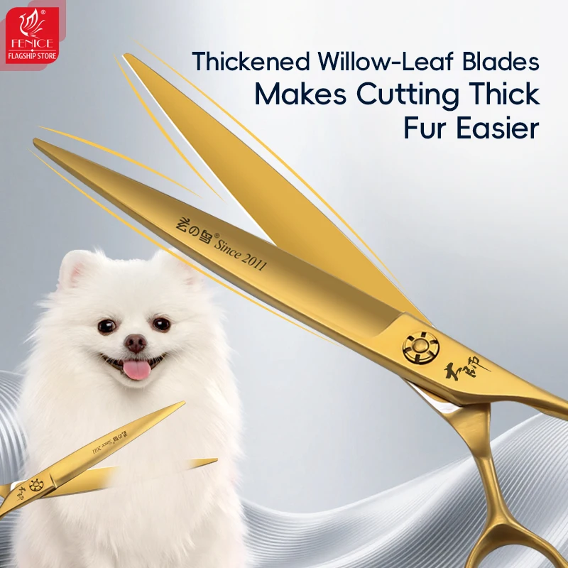Fenice JP440C 7.25Inch Dog Cut - đánh giá và giá Grooming Scissors