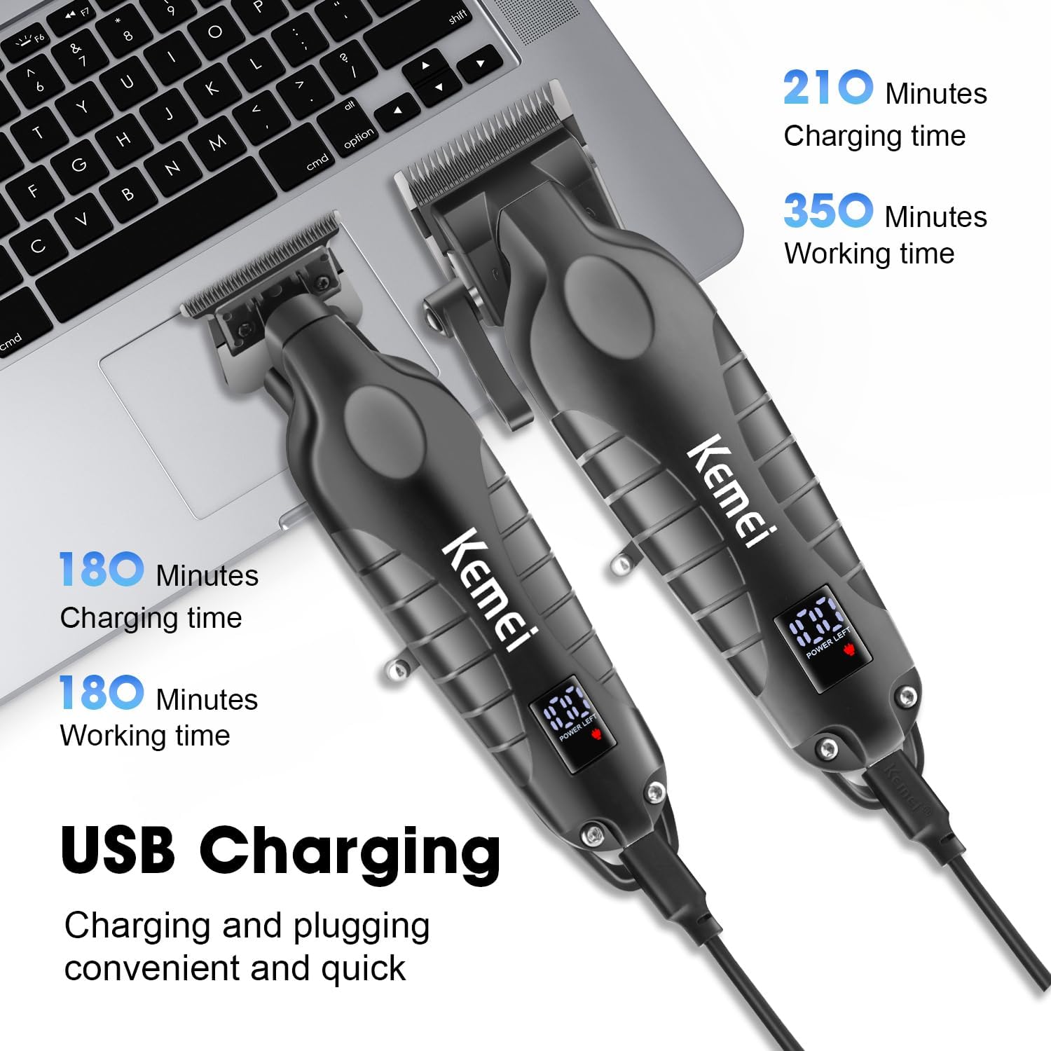 Kemei Hair Clipper Kit for Men - đánh giá và giá Electric Shaver Rotary