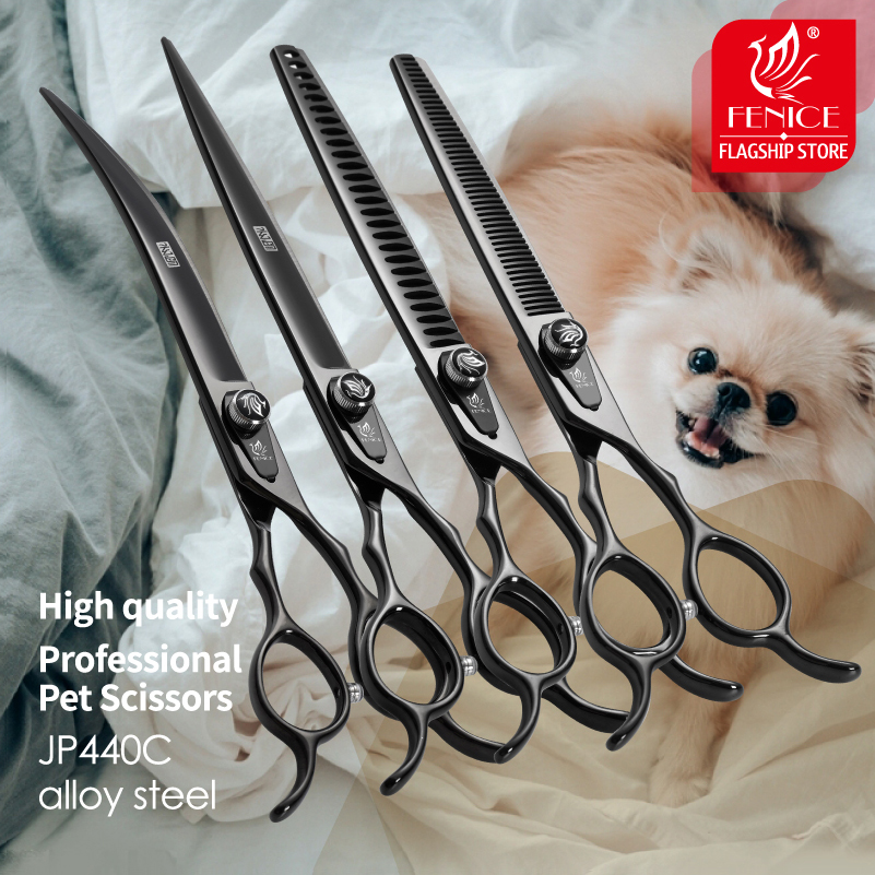 Fenice JP440C Steel Profession - đánh giá và giá Grooming Scissors
