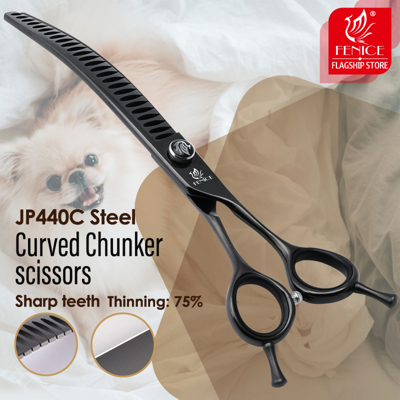 Fenice JP440C Steel Profession - đánh giá và giá Grooming Scissors