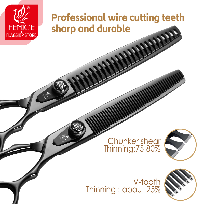 Fenice JP440C Steel Profession - đánh giá và giá Grooming Scissors