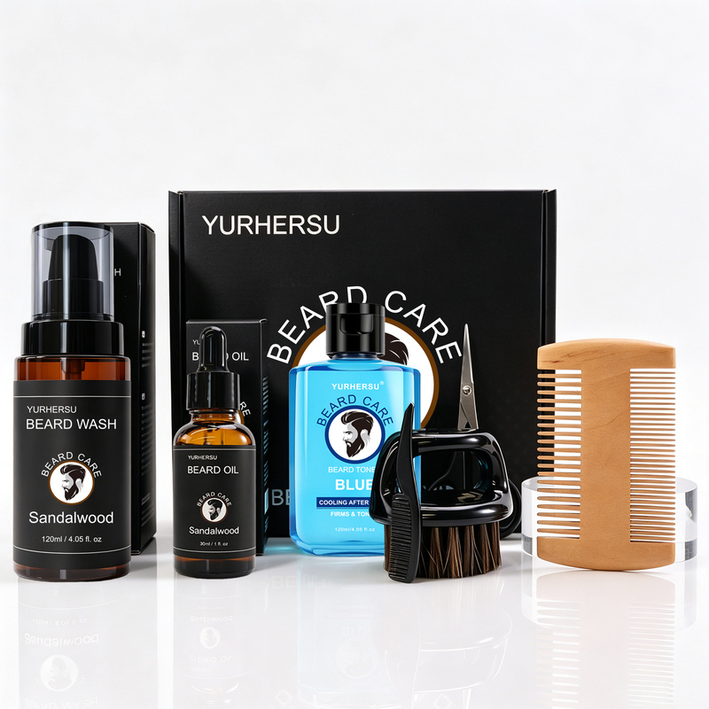 Beard grooming kit (7 pieces)3 - đánh giá và giá Grooming Kit