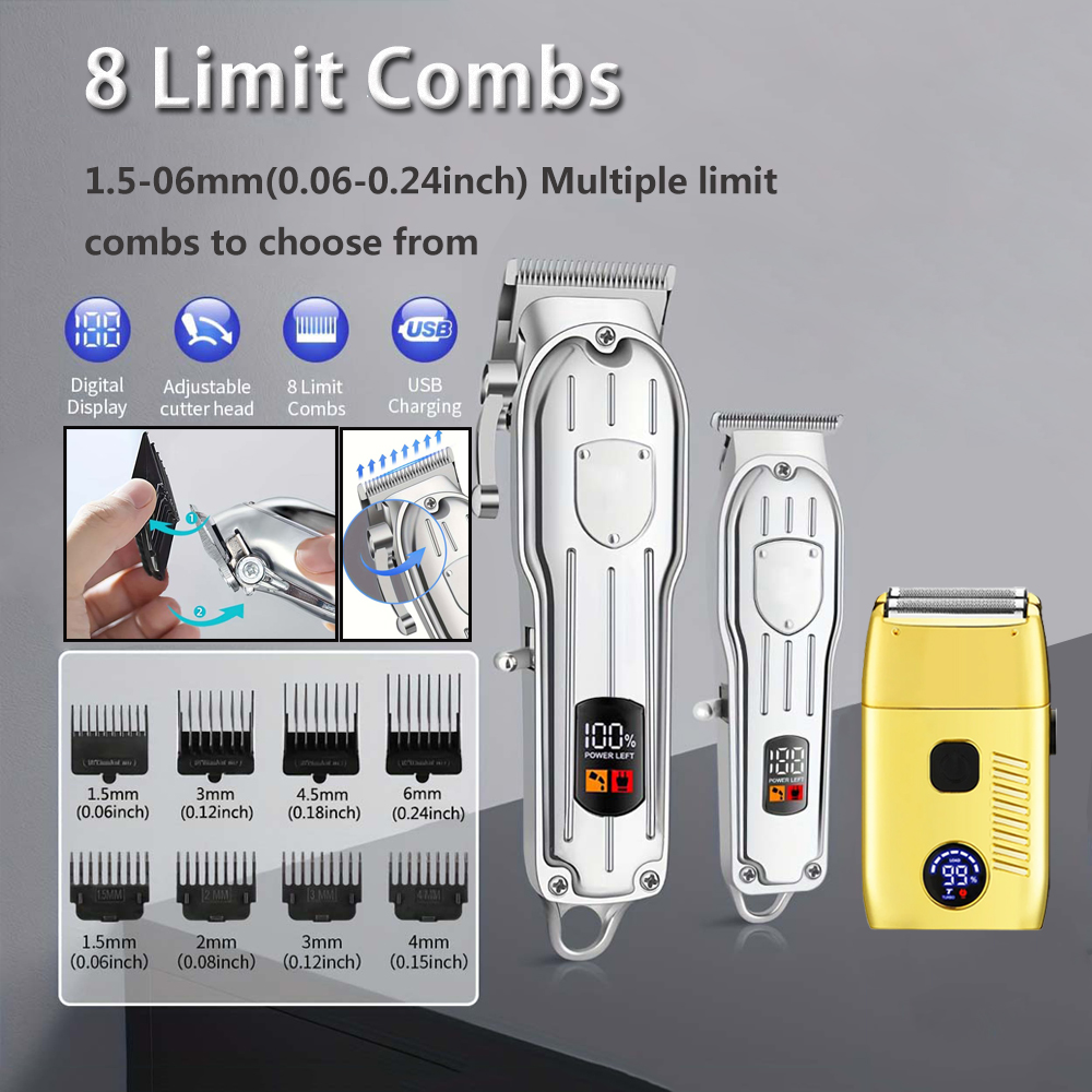 Hair Clippers Electric Razor S - đánh giá và giá Electric Shaver Rotary
