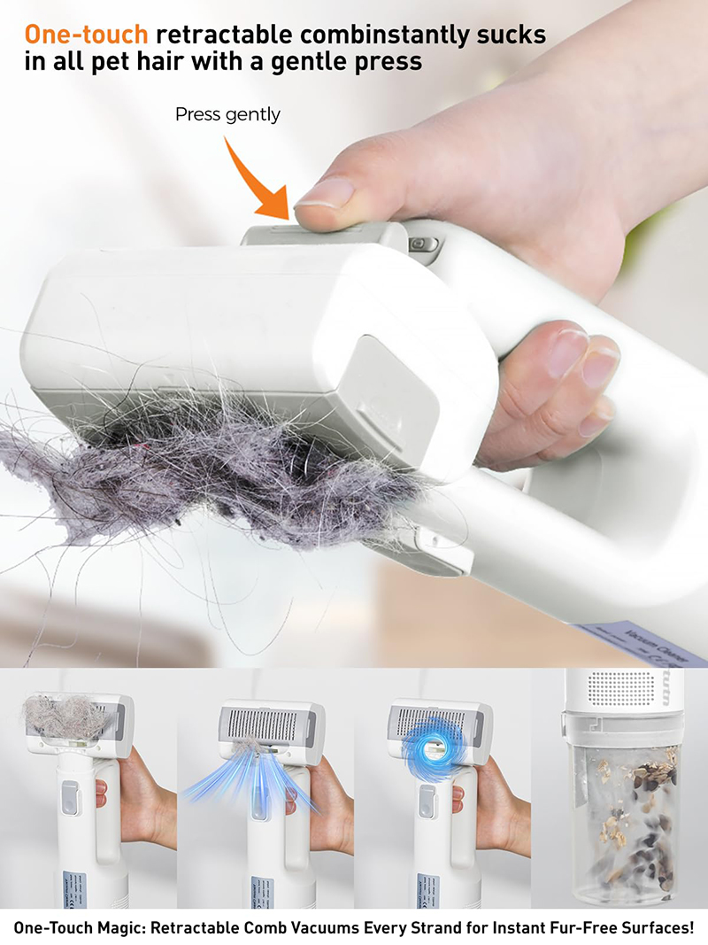 5 in 1 Cordless Handheld Cat D - đánh giá và giá Grooming Kit