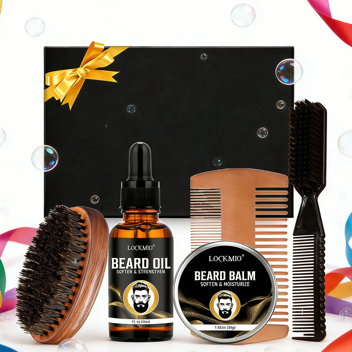 LOCKMIO Beard Care Styling Pro - đánh giá và giá Beard Oil