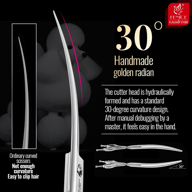 Fenice 6//6.5/7/7.5 Inch Profe - đánh giá và giá Grooming Scissors