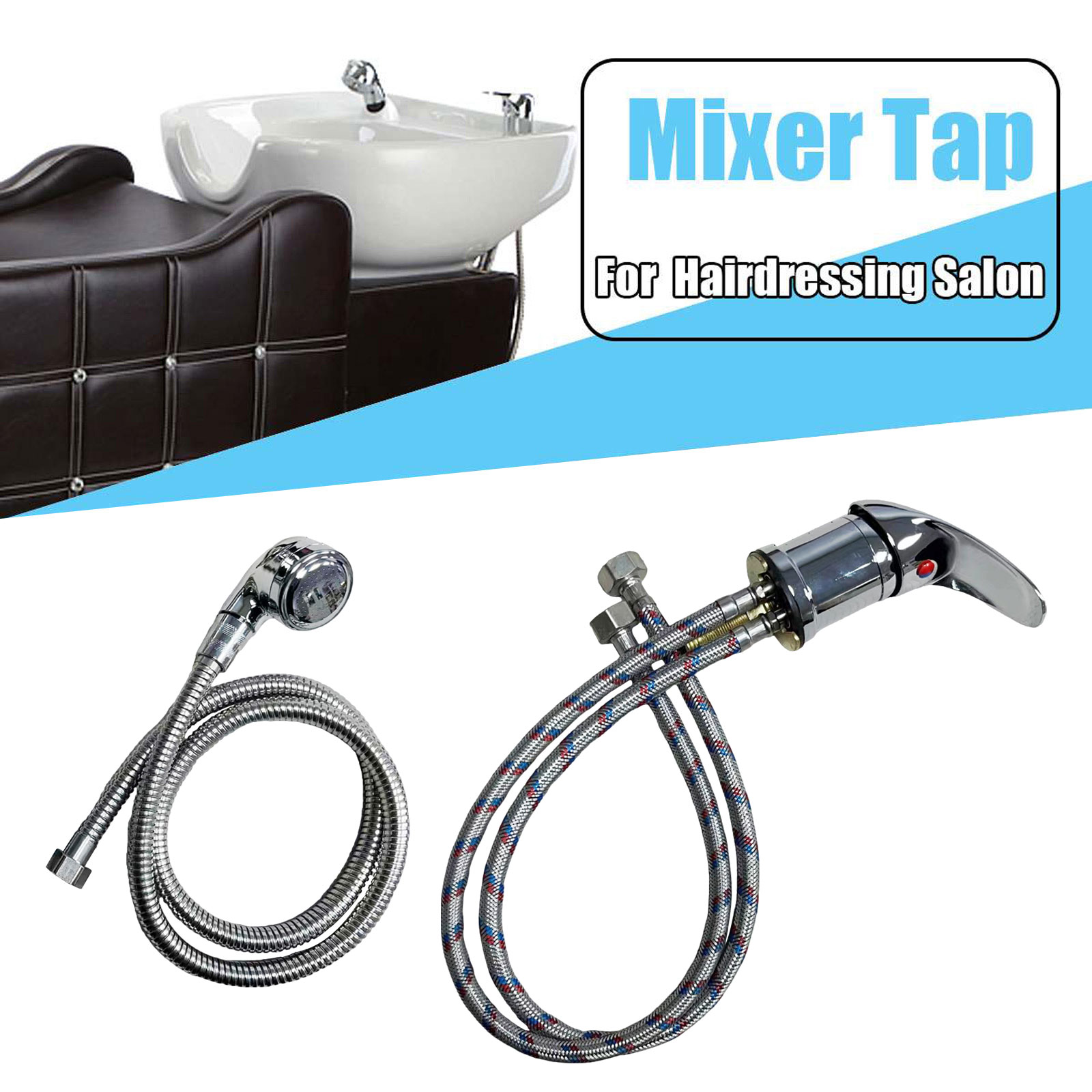 Shampoo Bowl Faucet Set with H - đánh giá và giá Grooming Kit